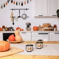 thumbnail image 5 of Portavelas votivo de cristal de calabaza BRILLAR juego de 2 negro mate, 5 of 5