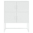 thumbnail image 3 of vidaXL Highboard White 80x35x100 cm Steel, 3 of 5