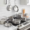 thumbnail image 3 of Juego de utensilios de cocina Cuisinart MultiClad Pro Triple Ply 12 piezas, 3 of 4