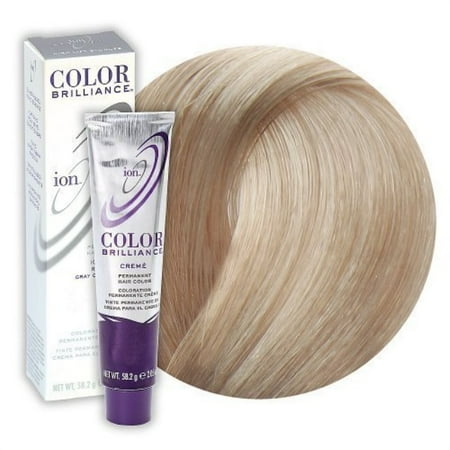 Ion 10a Lightest Ash Blonde Permanent Creme Hair Color 10a