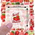 thumbnail image 6 of 35pcs-50pcs Sweet Strawberry PVC Sticker Decals Kids Stickers Stationery Stickers for Fridge Luggage Suitcase, 6 of 9