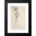 thumbnail image 2 of Edwin Austin Abbey 13x18 Black Modern Framed Museum Art Print Titled - Figure Study for ‘The Hours’ (1981), 2 of 5