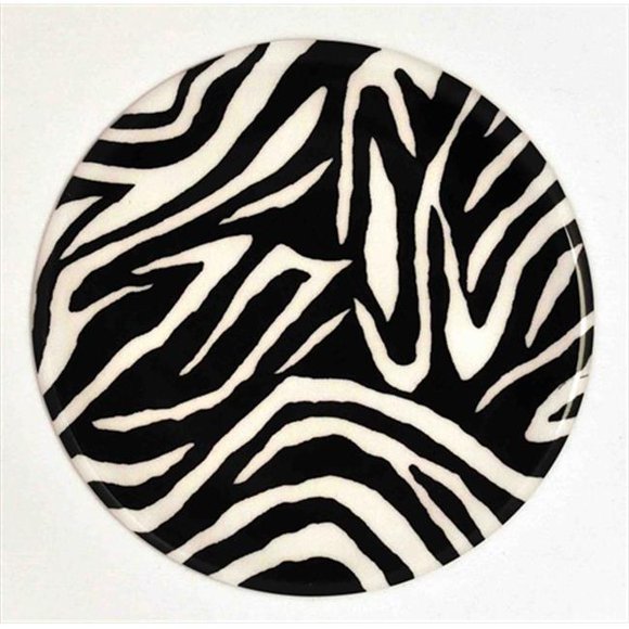 Andreas TR-150 Zebra Trivet en Silicone - Pack de 3 trivets
