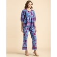 thumbnail image 2 of Moomaya Printed 2 Pcs Coord Set For Women, Cotton Top With Pants For Summers, 2 of 9