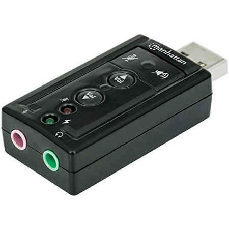 Manhattan 151429 Hi-Speed USB 3D 7.1 Sound Adapter