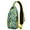 Beige-103, variant on Stylish Abstract Sling Backpack – Colorful Retro and Psychedelic Art Crossbody Shoulder Bag, Water-Resistant and Durable Lightweight Travel Daypack with Secure Pockets
