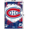 thumbnail image 3 of NHL Montreal Canadiens - Maximalist Logo 23 Wall Poster, 22.375" x 34", 3 of 5