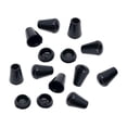thumbnail image 3 of simhoa 10 Pieces Cord Ends,Bell Stoppers Toggle Clips for Bag Paracord Backpack Lanyard Black, 3 of 7