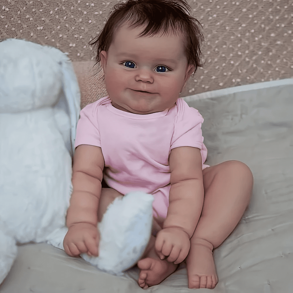 Dayoff Kids Lifelike Reborn Baby Dolls - 18 Inch Realistic Girl Baby Doll With Clothes For Kids Age 4+(No Accessories)