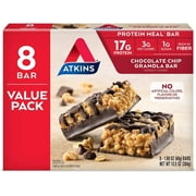 Atkins Meal Bar Value Pack Chocolate Chip Granola -- 8 Bars Pack of 3