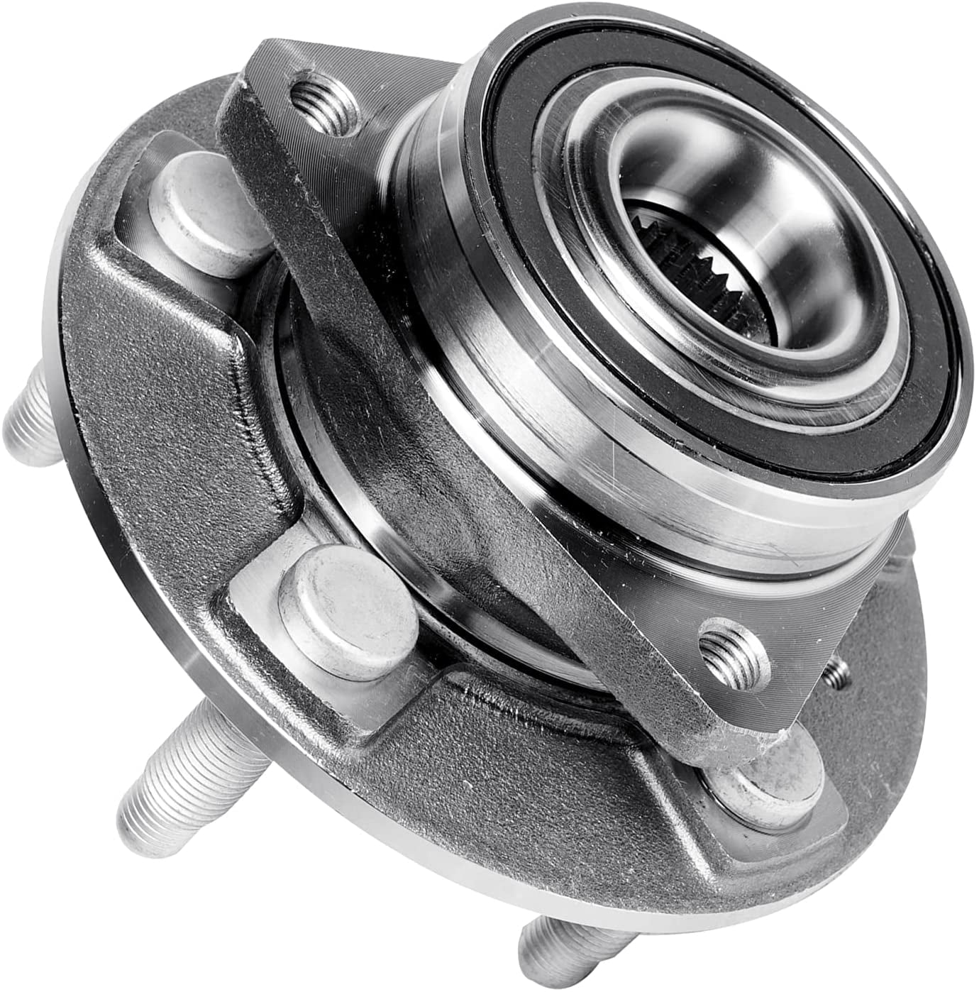 Detroit Axle - 2 Wheel Bearing Hubs for Chevrolet Camaro Impala Cadillac CTS XTS, Bearing Hubs Replacement Wheel Bearing and Hubs Assembly Set Front or Rear