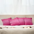 thumbnail image 7 of Ambesonne Ombre Throw Pillow Cover 4 Pack, Modern Pink Room Design, 16", Pink, 7 of 7