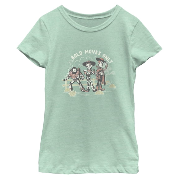 Girls Toy Story 5 Bold Moves Only T Shirt