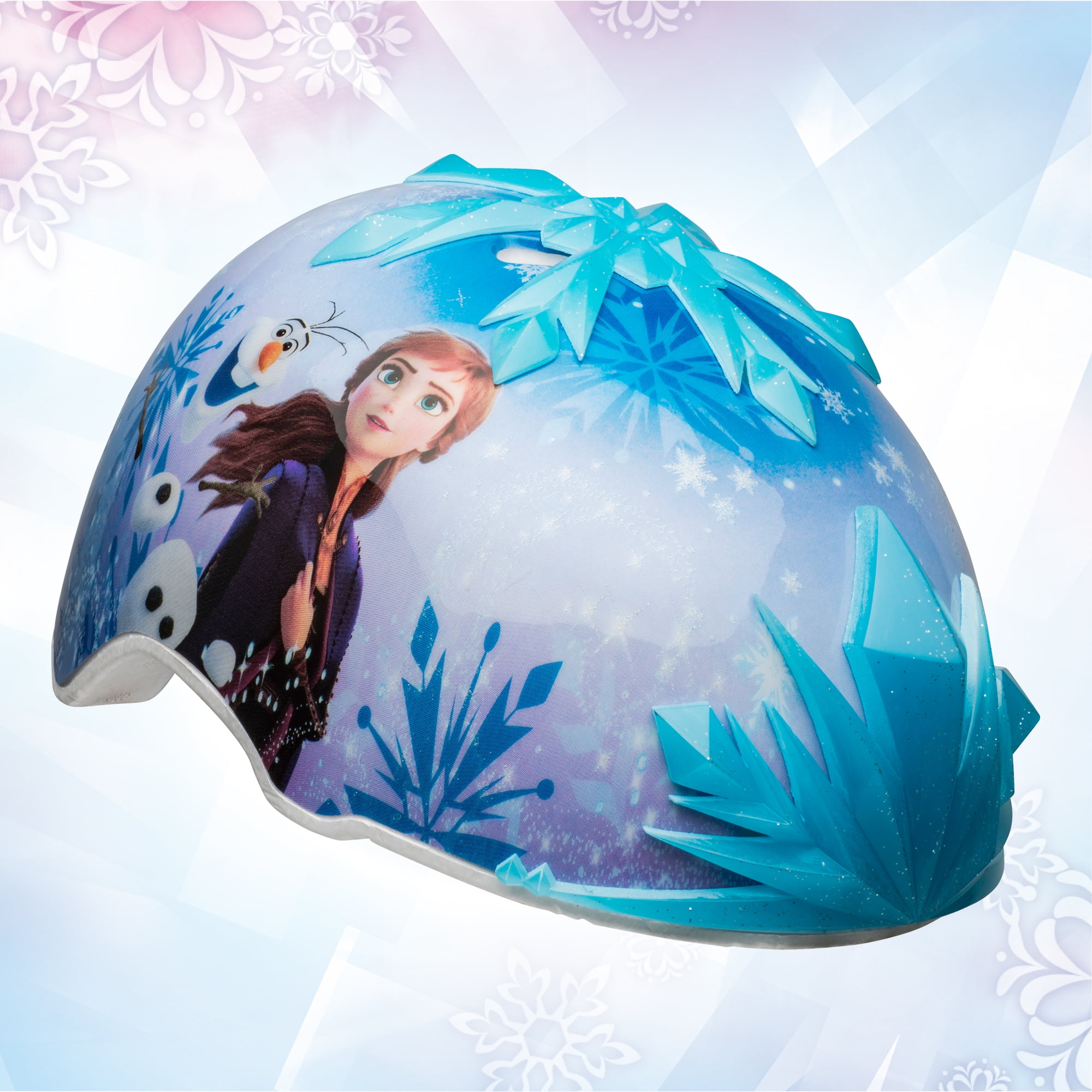 Child 5+ Bell Disney Frozen 2-3D Snowflakes Multisport/Bike Helmet 