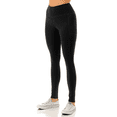 thumbnail image 3 of 2 Pack Women's High Waisted Active Full Length Leggings With Side Pockets 28"Inseam Yoga Workout Pants, 3 of 5
