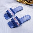 thumbnail image 5 of Sandalias de fondo plano con punta abierta y viento étnico para mujer, cómodas, para playa, para mujer Wmkox8yii  hj789, 5 of 5