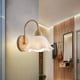 thumbnail image 4 of Lámpara de pared LED moderna | Lámpara de baño acrílica de 25 x 22 cm con iluminación ambiental cálida | Resistente al óxido y fácil de instalar para dormitorio, salón y pasillo, 4 of 6