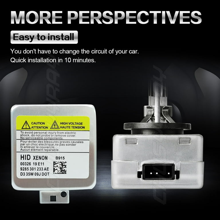 2X Hid Xenon Factory Headlight Bulbs For Cadillac Xts 2013