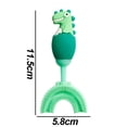 thumbnail image 2 of Toddler U-Shaped Toothbrush, Training Toothbrush, Teeth Cleaning Design for Kids, 2 of 5