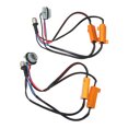 thumbnail image 1 of Adaptador de resistencias de carga LED, 2 resistencias LED de 50 W, resistencia de carga para luces LED, línea de decodificación de doble resistencia, grado profesional, 1 of 9