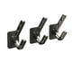 thumbnail image 3 of Xihbxyly Pack de 3 Ganchos de Pared Económicos para Ropa - Perchas Adhesivas Sin Taladro para Puertas, Dormitorios y Armarios - Ganchos de Plástico Resistentes En Negro, Blanco y Gris - 10 X 5,8 X 5,, 3 of 7