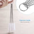 thumbnail image 3 of EXHUMKY 10Pcs Cleaning Brush Set Nylon for Jewelry Small Nozzles and Drinking Straws, 3 of 8
