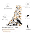 thumbnail image 3 of KLL Dog Faces Microfiber Beach Towel Fast Drying,Extra Large 27.5"x55" Sand Free Beach Towel Super Lightweight Towels, 3 of 8