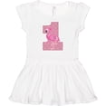 thumbnail image 3 of Inktastic First Birthday Flamingo 1 Year Old Girl Girls Baby Dress, 3 of 5