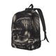 thumbnail image 1 of Easygdp Monochrome Mushroom Artwork Mochila de Lona Resistente para Laptop, Compatible con Laptops de 15 a 17 pulgadas, Ideal para Escuela, Trabajo y Viajes-Small, 1 of 5