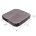 thumbnail image 3 of Promotion Clearance Memory Foam Seat Cushion Coccyx Orthopedic Pillow For Chair Massage Pad Car Office Hip Pillows Tailbone Pain Relief Seat Cushion, 3 of 6
