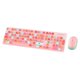 thumbnail image 5 of 104 N620 Punk Mecáco Mouse Gaming Set Cute Pink Lindo rosa shamjiam teclado de ratón para juegos, 5 of 7