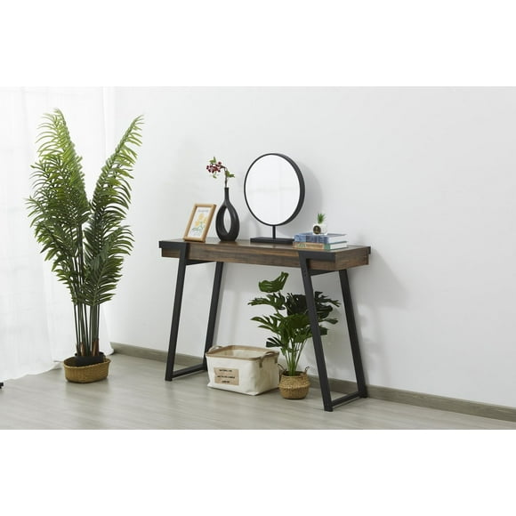Premium Console Table for Entryway. Versatile Sofa Table. Stylish and Functional Behind Couch Table. Accent Table Easy to Assemble. Console Table with Storage Shelf. Reclaimed Wood Look
