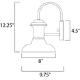 thumbnail image 2 of Maxim Wharf Outdoor Wall Light - 9.5H in., 2 of 3
