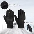 thumbnail image 4 of Guantes de invierno para correr para niños - Pantalla táctil Warm Glo Flame Pattern JM, 4 of 5