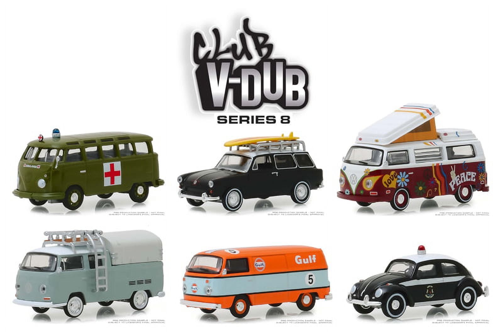 1/64　Club Vee-Dub　シリーズ20　全6種セット Club V Dub