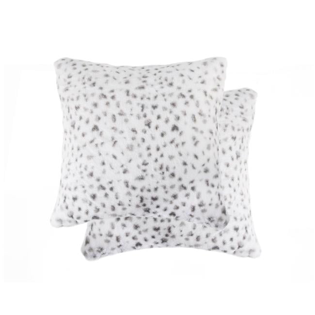 snow leopard body pillow