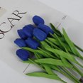 thumbnail image 1 of Flor artificial de tulipán para decoración del hogar, textura de PU, simulación de foto de flor, flor artificial, flor de boda, 1 of 5