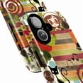 thumbnail image 2 of Whimsical Collage Phone Case, Vintage Music and Nature Art iPhone Cover, Unique Artistic Protective Case for iPhone 17 16 15 14 13 12 11 Pro Plus Mini, 2 of 6
