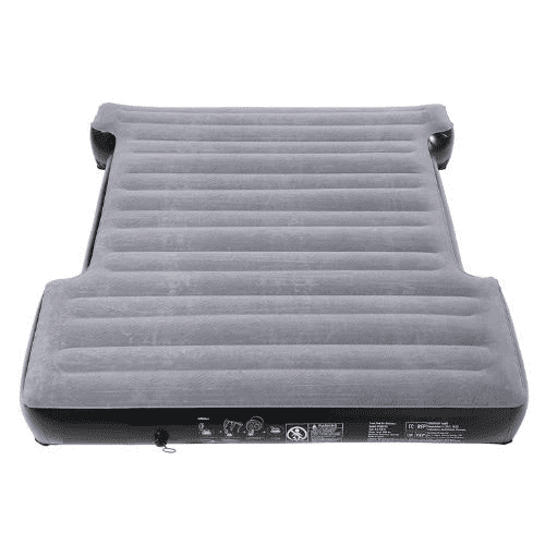 6-6.5FT Inflatable Camping Truck Bed Air Mattress with 12V Pump, 2 Pillows & Carry Bag