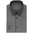 thumbnail image 1 of Calvin Klein Men’s Extra-Slim Fit Performance Stretch Temperature-Regulating Colorblocked Dress Shirt, Gray, 15-15.5/32-33, 1 of 1