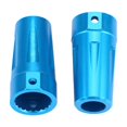 thumbnail image 4 of Nudillos traseros de dirección de aleación de aluminio para coche RC para Axial Rock Racer 90026 Crawler (azul), 4 of 9