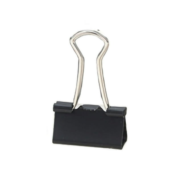 Clips de Liant en Acier Inoxydable Résistant à l'Usure pour Vêtements de Bureau pour l'École de Ménage Noir 41mm