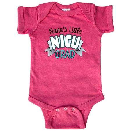 

Inktastic Nana s Little Nicu Grad in Blue with Banner Gift Baby Boy or Baby Girl Bodysuit