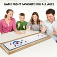 thumbnail image 6 of GSE Games & Sports Expert 2-in-1 Shuffleboard & Curling Tabletop Game, 6 of 7