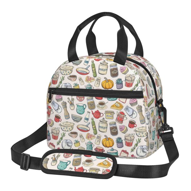 Easygdp Cooking Utensils Caja de Almuerzo para Mujeres y Hombres, Bolsa de Almuerzo Insulada, Bolsas Reutilizables Impermeables para Viajes, Trabajo y Picnics