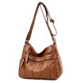 thumbnail image 2 of Bolsa bandolera de piel sintética a la moda para mujer, con varios bolsillos, con cremallera, bandolera Ndcxsfigh Para Estrenar, 2 of 6