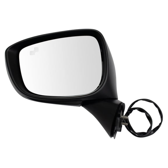 TRQ Mirror Power Heat Turn BSM Manual Fold Paint to Match LH for Mazda CX-5 MRA09424