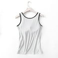 thumbnail image 3 of ameIAEA 2Pcs Women Tank Tops Built in Bra Padded Sleeveless Cami Shirts Summer Workout Yoga Athletic Tops, 3 of 6