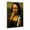 Frame-style, variant on Mona Lisa Bathroom Holding Her Nose Wall Art Picture Painting Poster Canvas Print Posters Artworks Bedroom Living Room Decor 16x24inch(40x60cm)