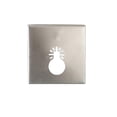thumbnail image 1 of HUGFEGWE Portable Milling Cutter Hole Opener Tools for Electrical Box Drywall Outlet Cutout Tool Woodworking Cutting Hole Saw Oscillating Tool (Silver Square) CA919-111760, 1 of 4